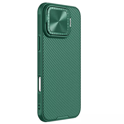 Etui MagSafe do Apple iPhone 16 Pro Max, Nillkin, CamShield Prop, Zielony