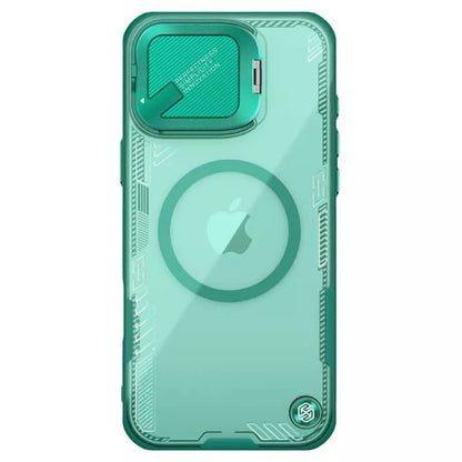 MagSafe Case for Apple iPhone 16 Pro Max, Nillkin, Iceblade Prop (w/o Camera Cutout), Green