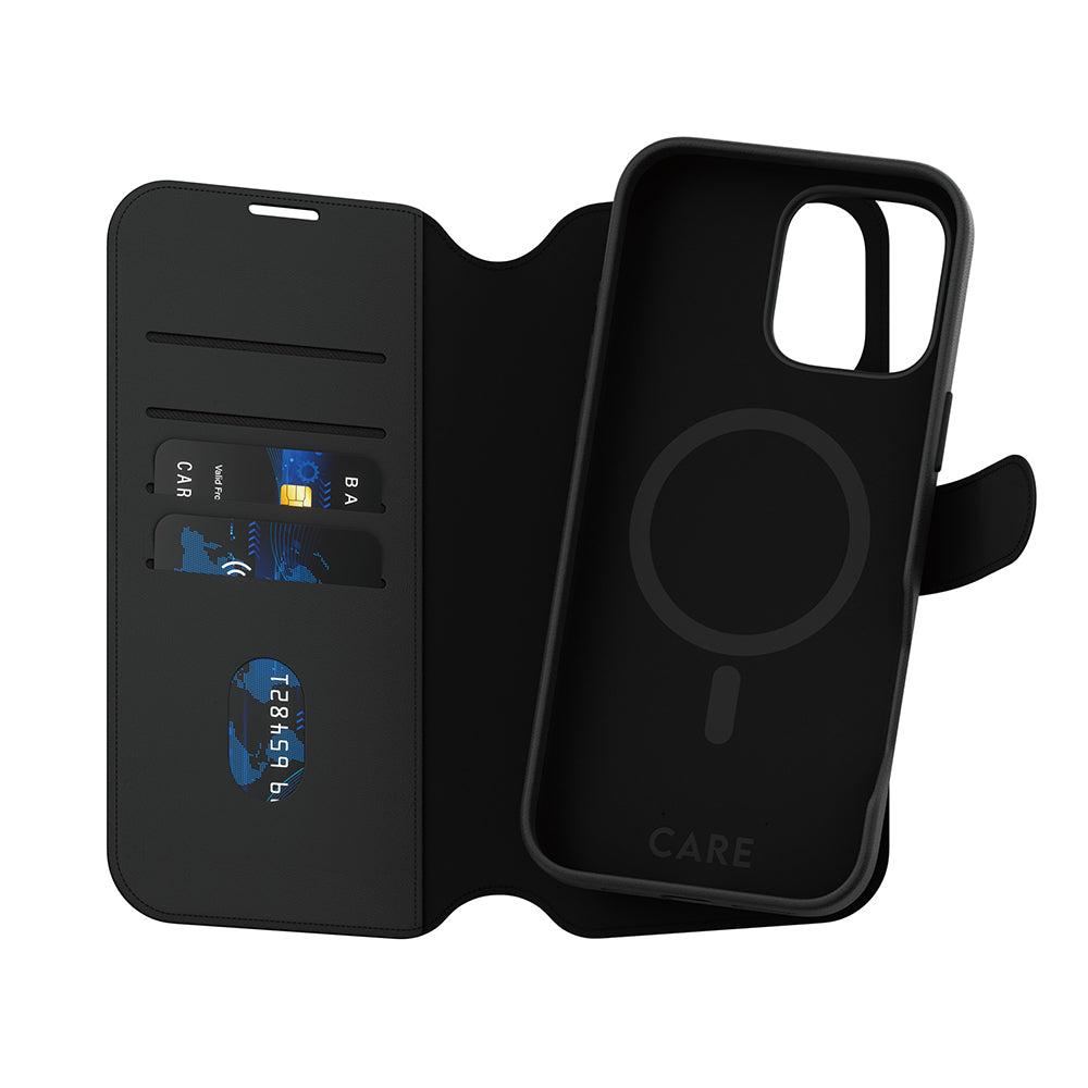 Etui MagSafe dla Apple iPhone 16 Pro Max, PanzerGlass, Care Feature Tango Two-in-One, Czarne