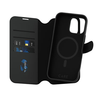 Etui MagSafe dla Apple iPhone 16 Pro Max, PanzerGlass, Care Feature Tango Two-in-One, Czarne
