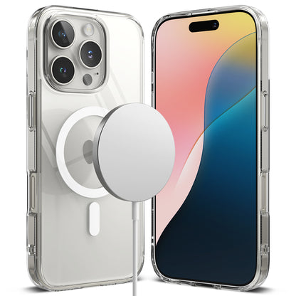 Etui MagSafe do Apple iPhone 16 Pro Max, Ringke, Fusion, Przezroczyste