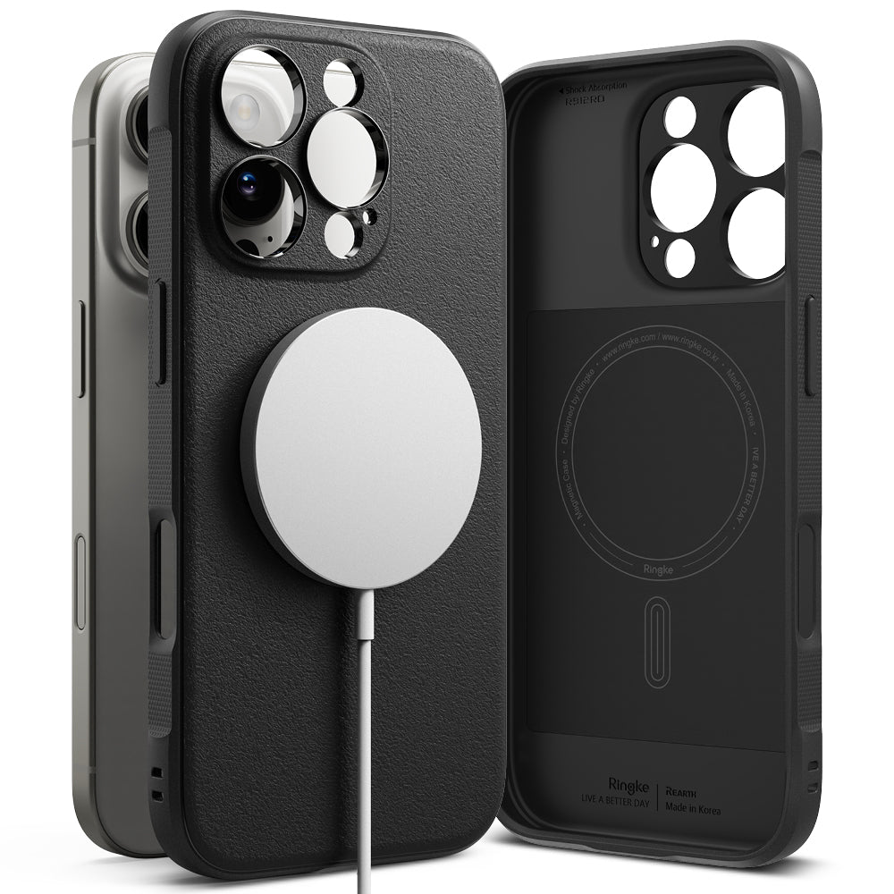 Etui MagSafe do Apple iPhone 16 Pro Max, Ringke, Onyx, Czarny