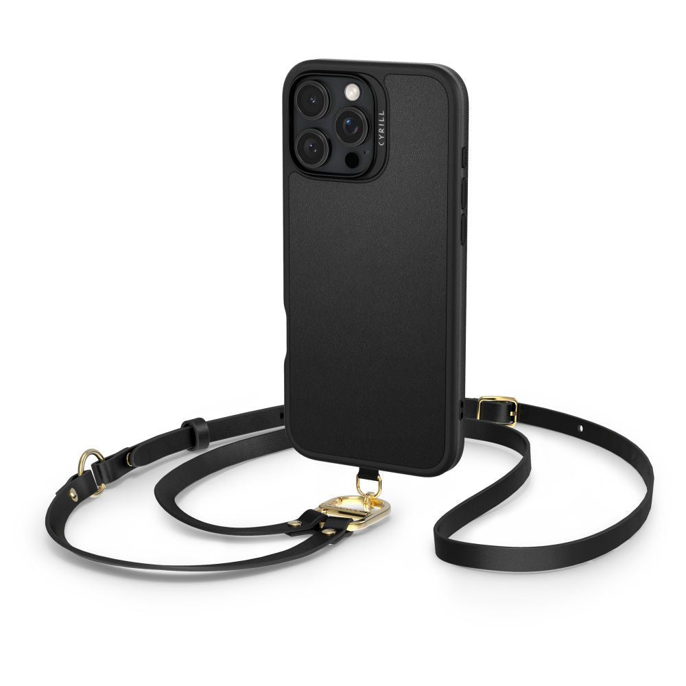 Etui MagSafe dla Apple iPhone 16 Pro Max, Spigen, Cyrill Kajuk Classic Charm, Czarne