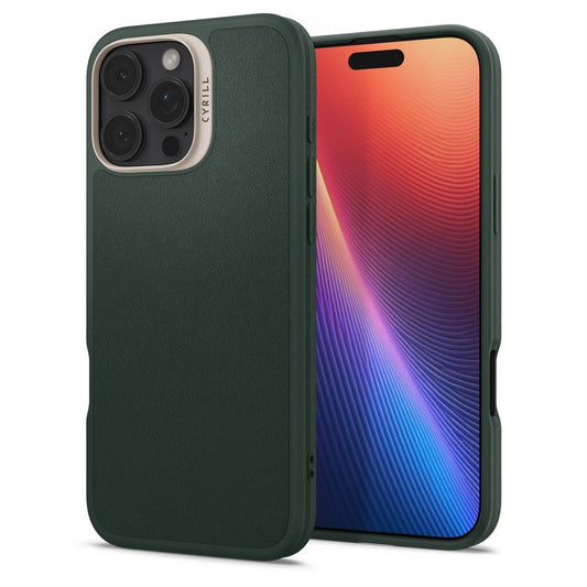 Etui MagSafe dla Apple iPhone 16 Pro Max, Spigen, Cyrill Kajuk, Satynowa Zielona ACS08398
