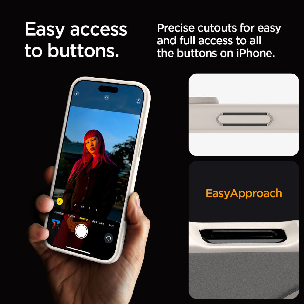 Etui MagSafe dla Apple iPhone 16 Pro Max, Spigen, Ultra Hybrid, Satynowy Brąz ACS08382