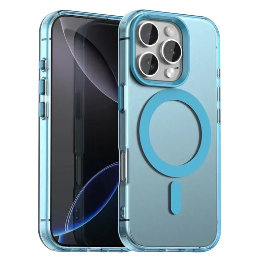 Etui MagSafe do Apple iPhone 16 Pro Max, Techsuit, CandyCase, Niebieskie