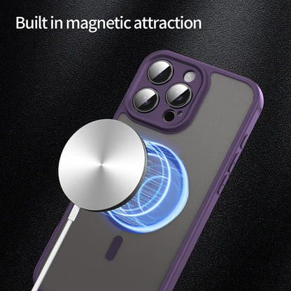 Etui MagSafe do Apple iPhone 16 Pro Max, Techsuit, HaloFrost II, Fioletowy