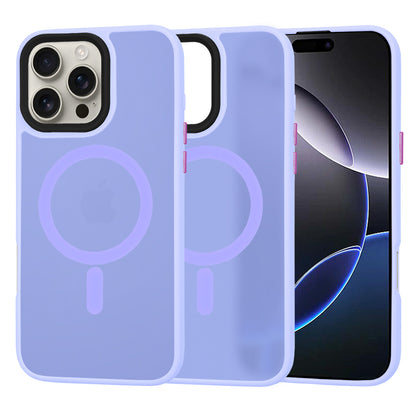MagSafe Case for Apple iPhone 16 Pro Max, Techsuit, HaloFrost, Light Purple