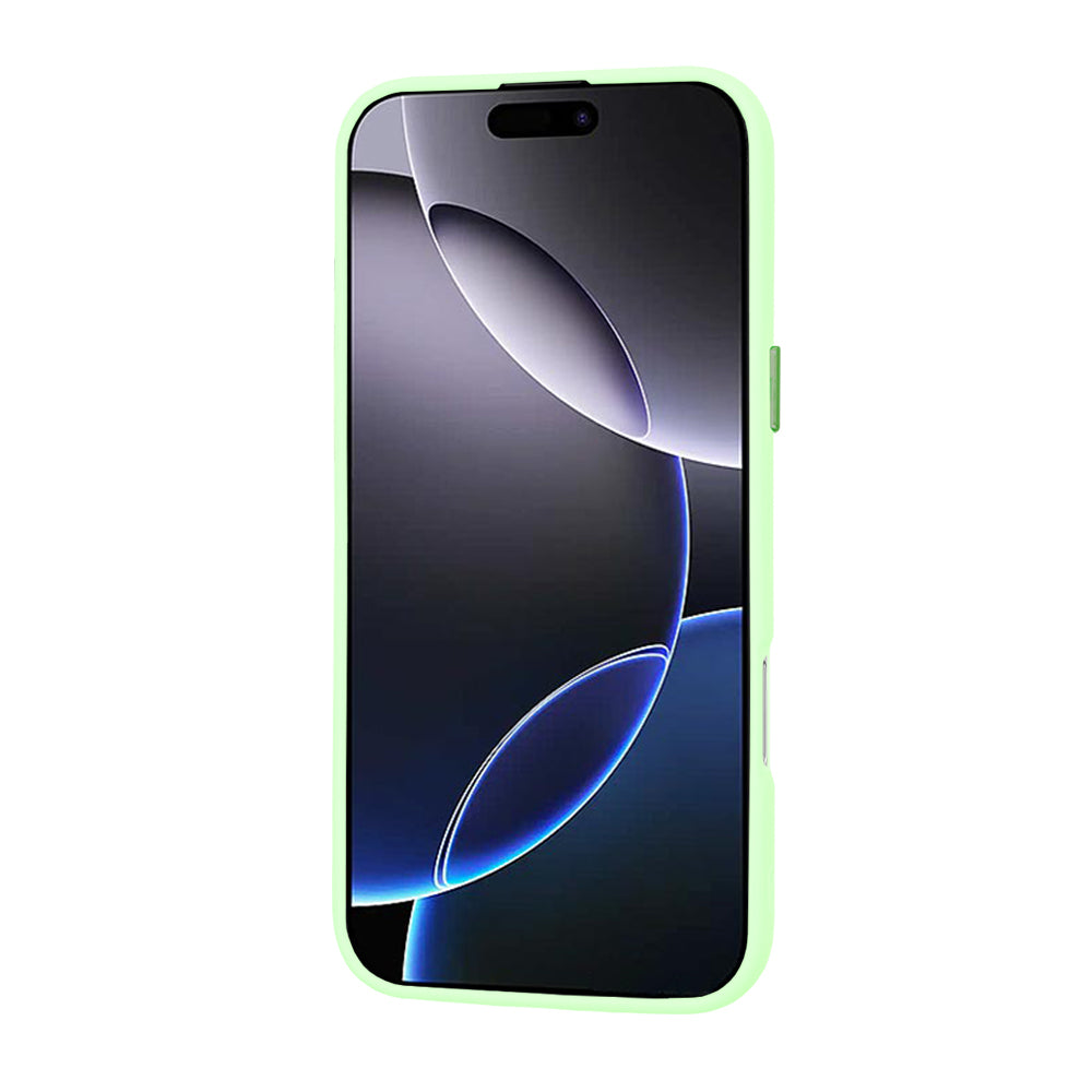 MagSafe Case for Apple iPhone 16 Pro Max, Techsuit, HaloFrost, Light Green
