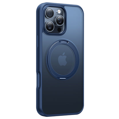 Etui MagSafe dla Apple iPhone 16 Pro Max, Torras, Ostand Pro, Granatowy