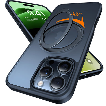 Etui MagSafe dla Apple iPhone 16 Pro Max, Torras, Ostand Pro, Czarne