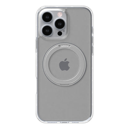 Etui MagSafe dla Apple iPhone 16 Pro Max, Torras, Ostand Pro, Przezroczyste
