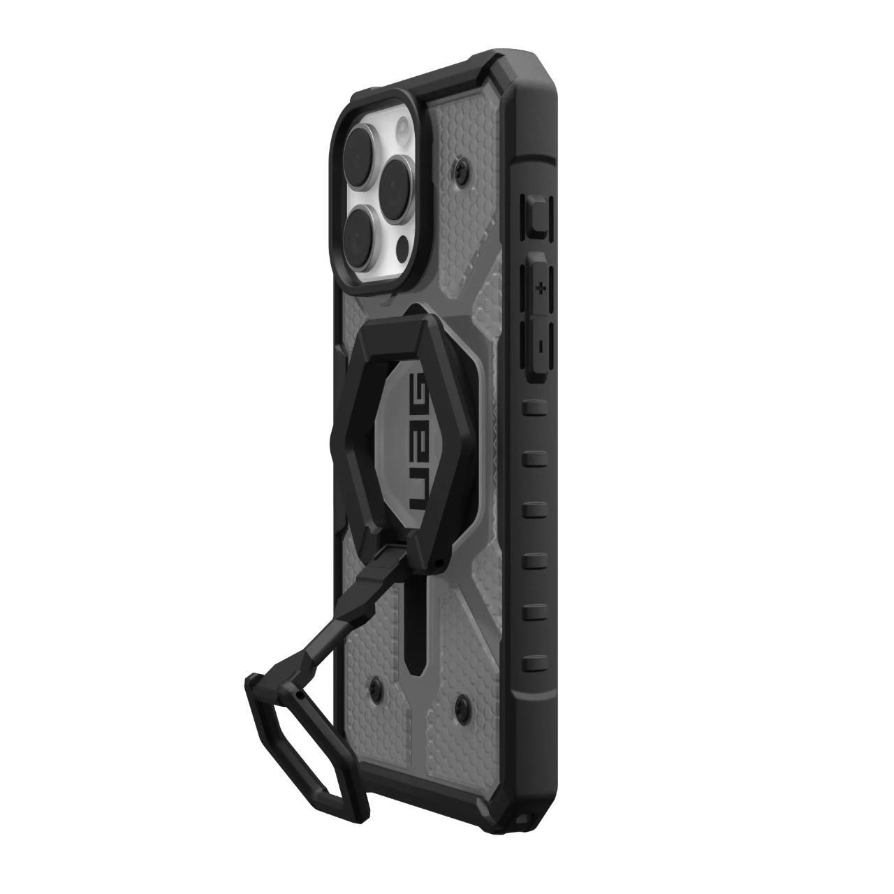 Etui MagSafe do Apple iPhone 16 Pro Max, Urban Armor Gear, Pathfinder Clear Bundle, Szary