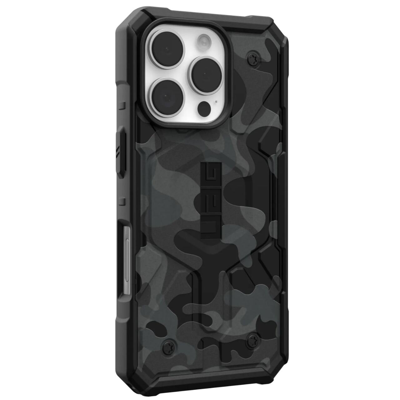 MagSafe Case for Apple iPhone 16 Pro Max, Urban Armor Gear, Pathfinder SE Midnight Camo, Camouflage