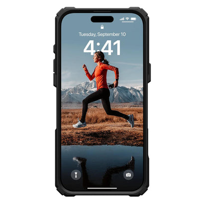 MagSafe Case for Apple iPhone 16 Pro Max, Urban Armor Gear, Plasma XTE, Transparent Black