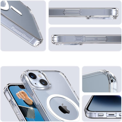 Etui MagSafe dla Apple iPhone 16 Pro, PanzerGlass, HardCase, Przezroczyste Białe