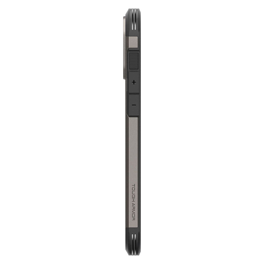 Etui MagSafe dla Apple iPhone 16 Pro, Spigen, Tough Armor, Szare ACS08145