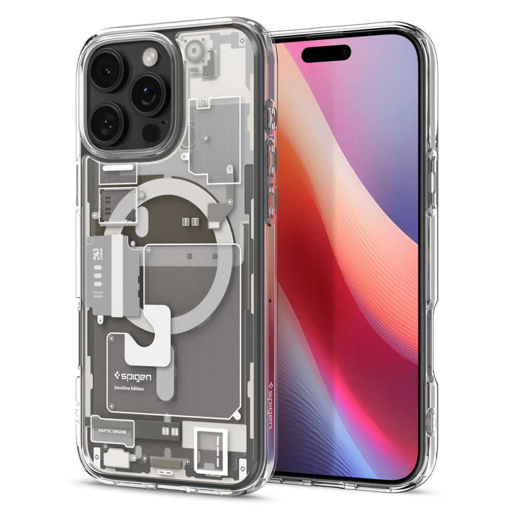 MagSafe Case for Apple iPhone 16 Pro, Spigen, Ultra Hybrid Zero One, Beige ACS08137