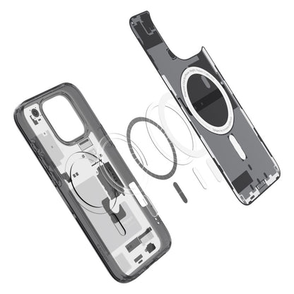 Etui MagSafe dla Apple iPhone 16 Pro, Spigen, Ultra Hybrid Zero One, Matowe Czarne ACS08135