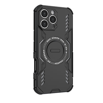 Etui MagSafe do Apple iPhone 16 Pro, Techsuit, ArmorMag, czarne