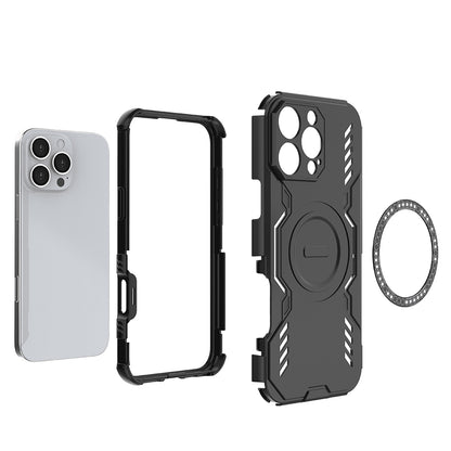 Etui MagSafe do Apple iPhone 16 Pro, Techsuit, ArmorMag, czarne