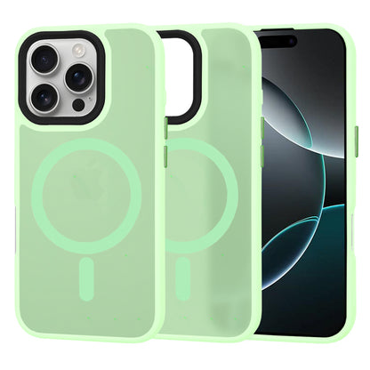 Etui MagSafe do Apple iPhone 16 Pro, Techsuit, HaloFrost, Jasnozielony