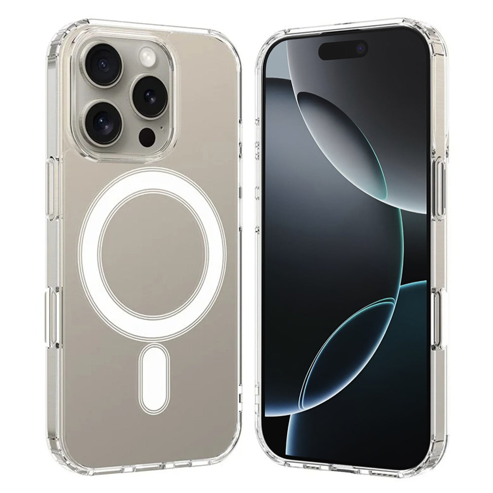 MagSafe Case for Apple iPhone 16 Pro, Techsuit, Pro, Transparent