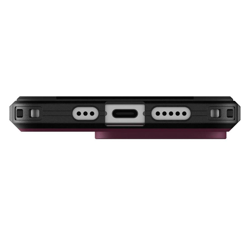 Etui MagSafe do Apple iPhone 16 Pro, Urban Armor Gear, Civilian, Bordowy