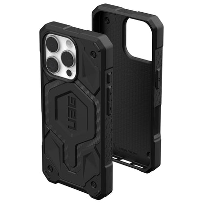 MagSafe Case for Apple iPhone 16 Pro, Urban Armor Gear, Monarch Pro Carbon, Black