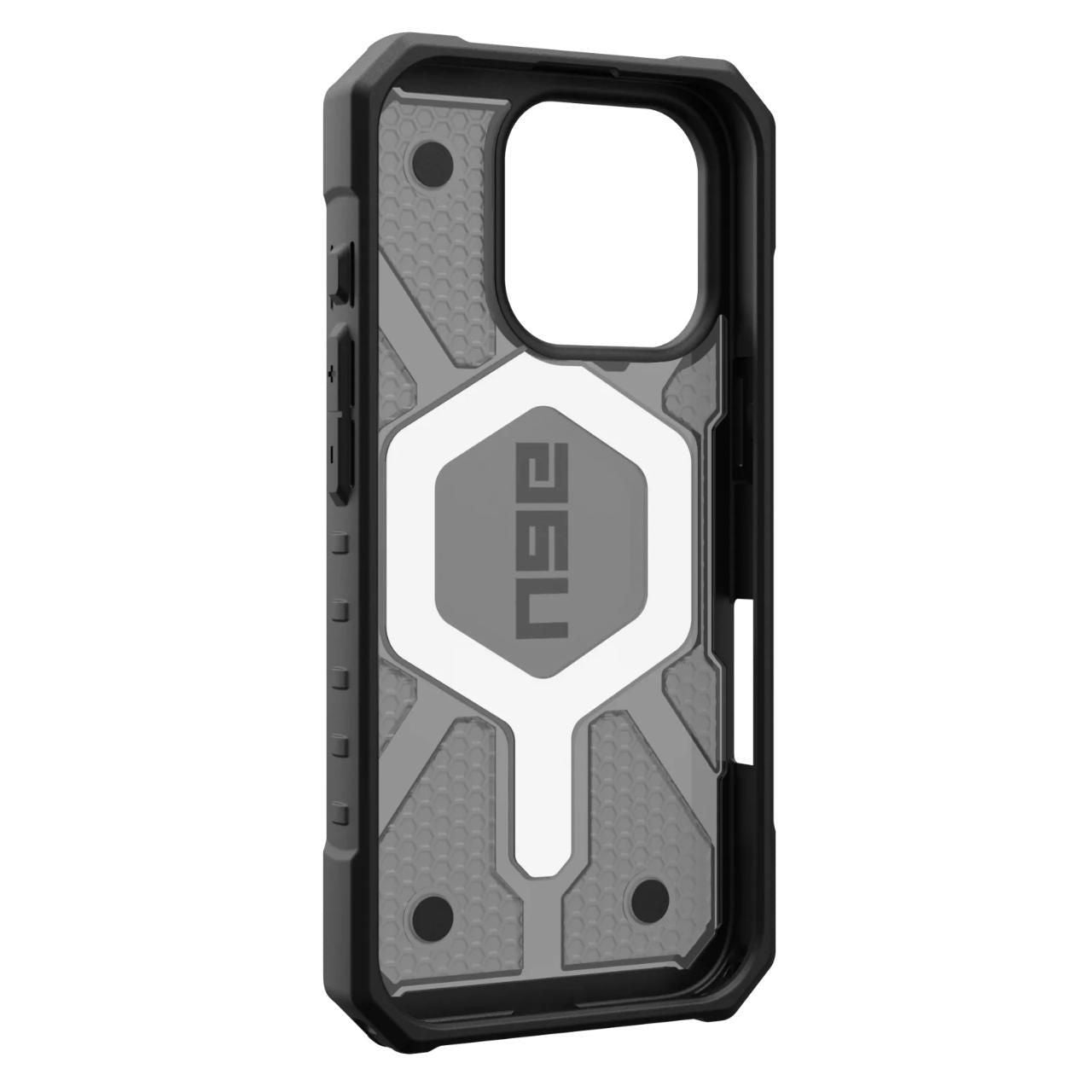 MagSafe Case for Apple iPhone 16 Pro, Urban Armor Gear, Pathfinder Clear, Gray