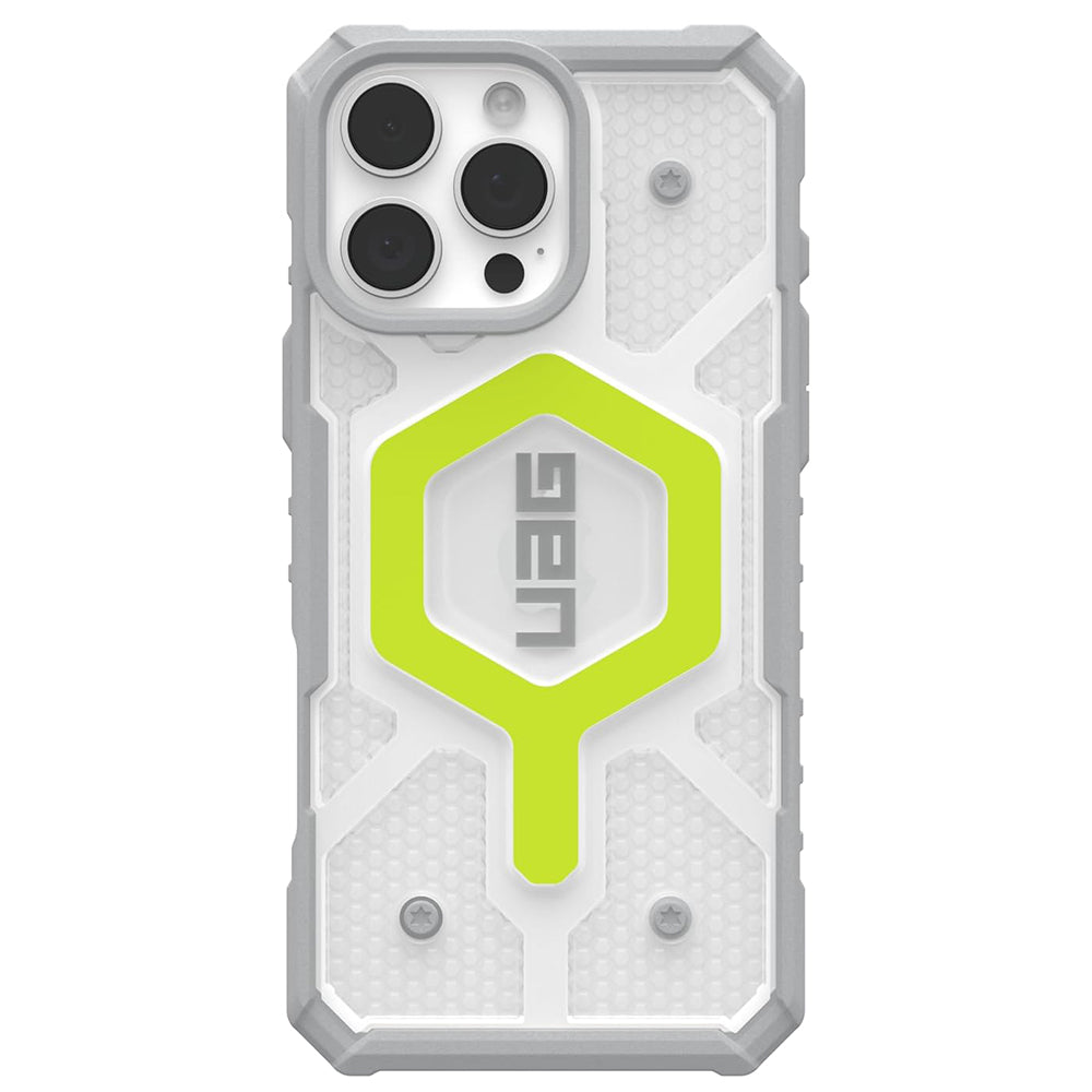 Etui MagSafe do Apple iPhone 16 Pro, Urban Armor Gear, Pathfinder Clear, Zielony