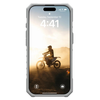 Etui MagSafe do Apple iPhone 16 Pro, Urban Armor Gear, Pathfinder Clear, Zielony
