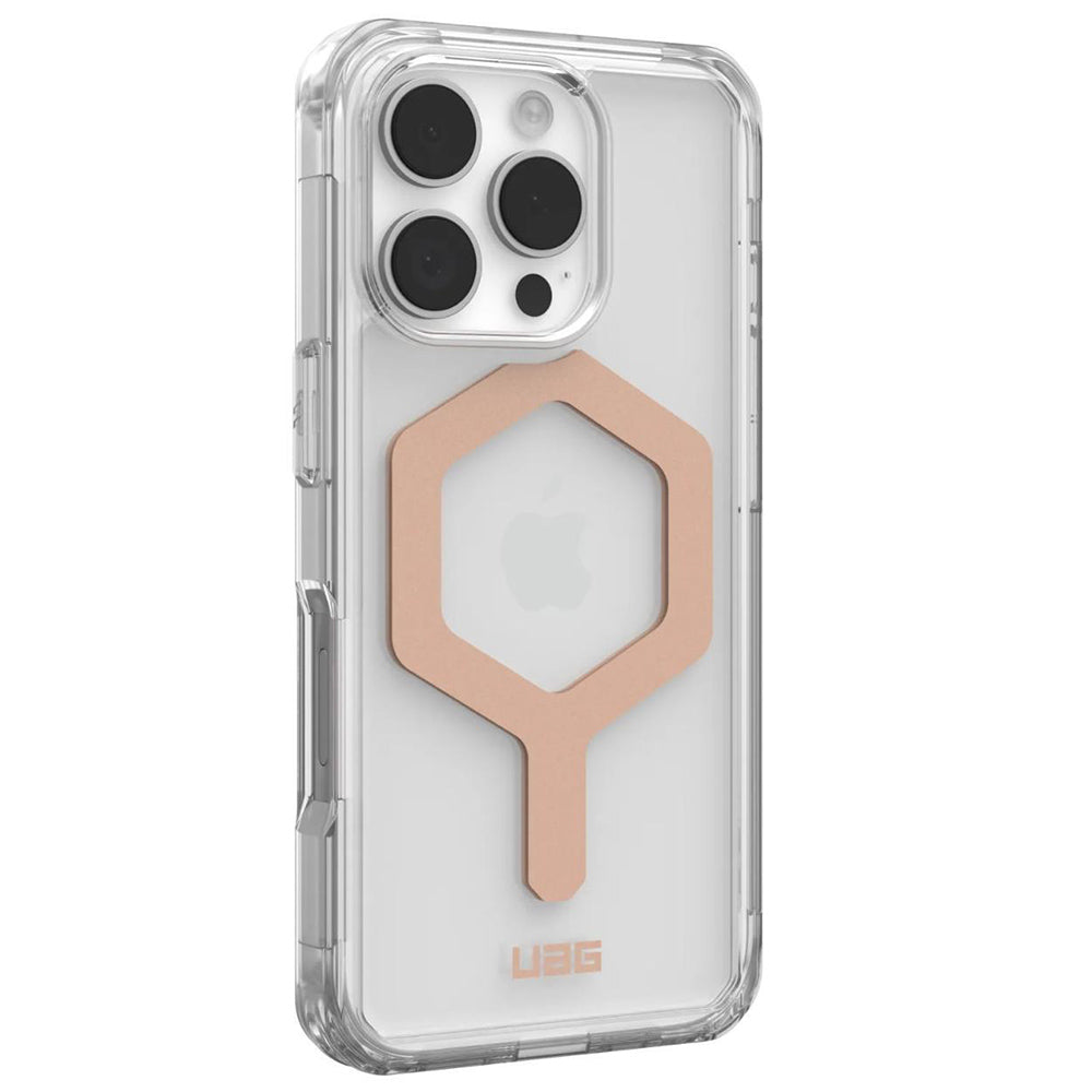 Etui MagSafe do Apple iPhone 16 Pro, Urban Armor Gear, Plyo, Różowe Złoto