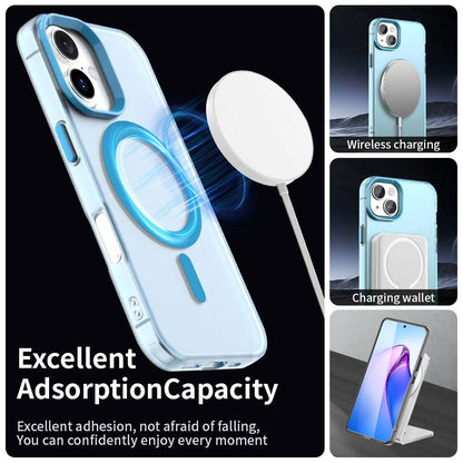 MagSafe Case for Apple iPhone 16, Techsuit, CandyCase, Blue