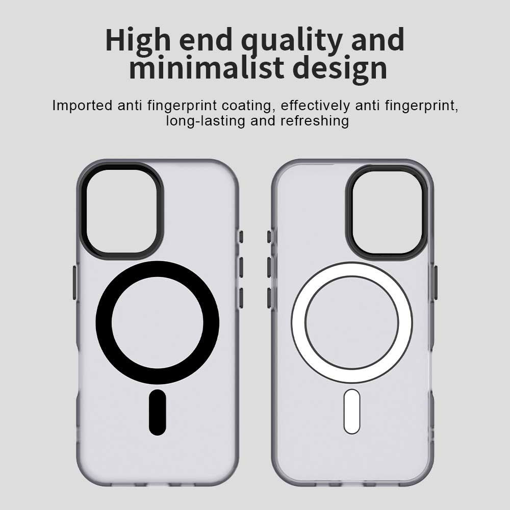 Etui MagSafe do Apple iPhone 16, Techsuit, CandyCase, Czarny