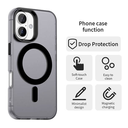Etui MagSafe do Apple iPhone 16, Techsuit, CandyCase, Czarny