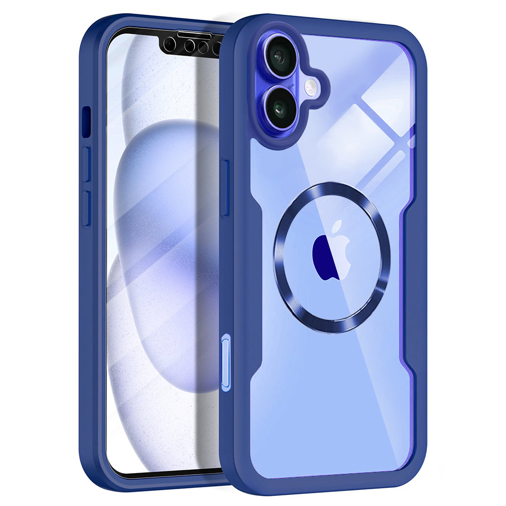 Etui MagSafe do Apple iPhone 16, Techsuit, ColorVerse 360, Niebieskie