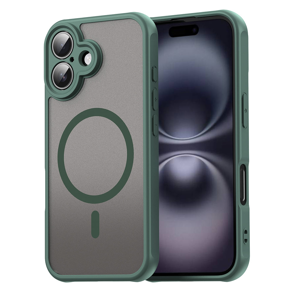 Etui MagSafe do Apple iPhone 16, Techsuit, HaloFrost II, Zielony