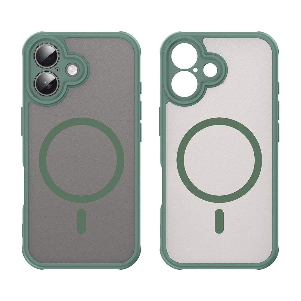 Etui MagSafe do Apple iPhone 16, Techsuit, HaloFrost II, Zielony