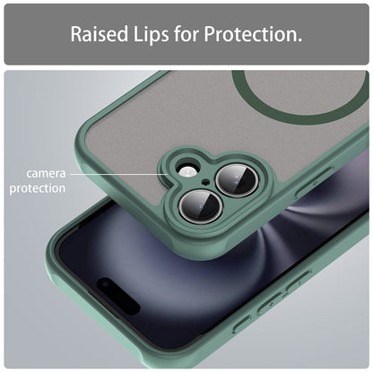Etui MagSafe do Apple iPhone 16, Techsuit, HaloFrost II, Zielony