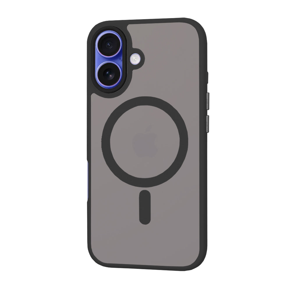 Etui MagSafe dla Apple iPhone 16, Techsuit, HaloFrost, Czarne