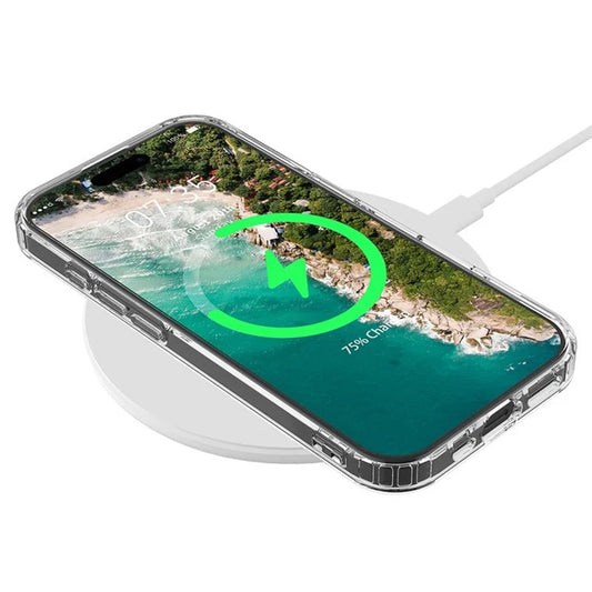 Etui MagSafe dla Apple iPhone 16, Techsuit, Pro, Przezroczyste