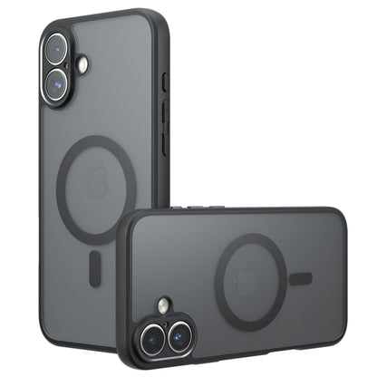 Etui MagSafe do Apple iPhone 16, Techsuit, PureFrost, Czarna Satynowa