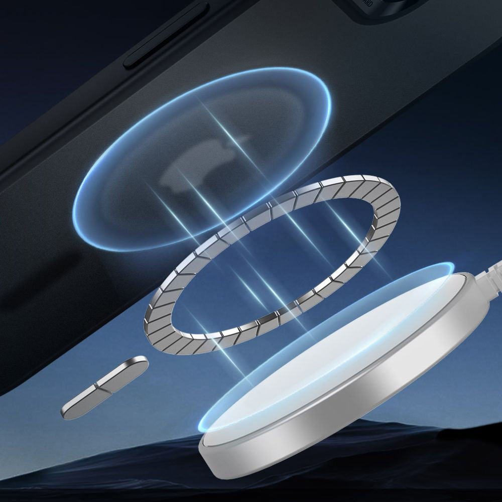 Etui MagSafe dla Apple iPhone 17e / 16e, ESR, Classic Hybrid, Czarne Satynowe