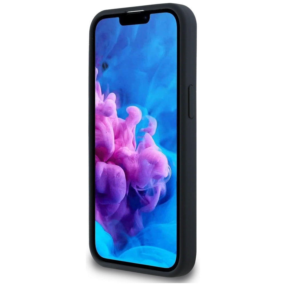 Etui MagSafe dla Apple iPhone 16e, Karl Lagerfeld, Silikonowe Głowy Karla i Choupette, Czarne