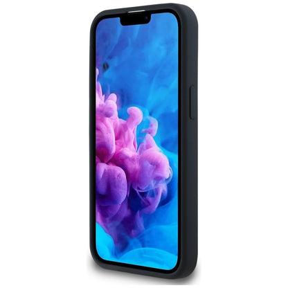 Etui MagSafe dla Apple iPhone 16e, Karl Lagerfeld, Silikonowe Głowy Karla i Choupette, Czarne