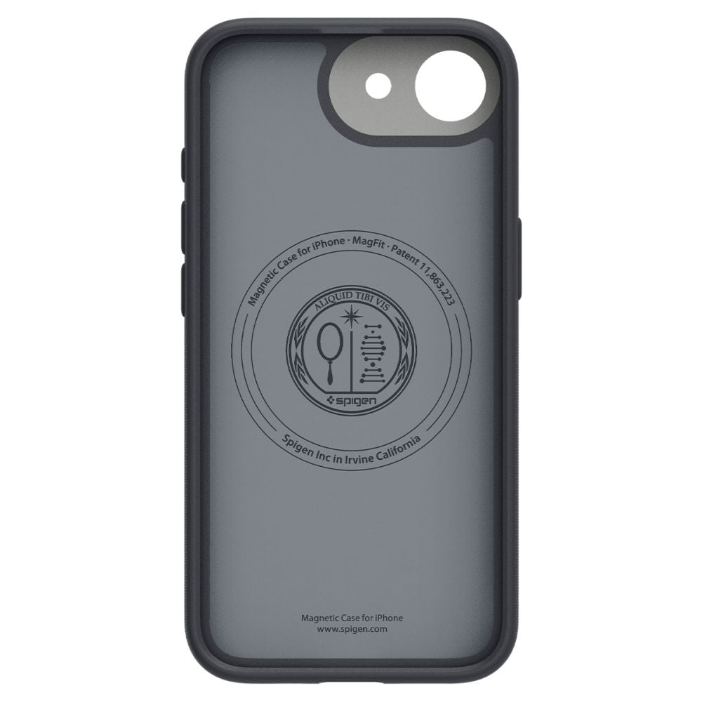 Etui MagSafe do Apple iPhone 17e / 16e, Spigen, Caseology Nano Pop, czarne ACS09155