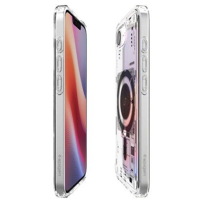 Etui MagSafe dla Apple iPhone 17e / 16e, Spigen, Ultra Hybrid Neo One, Przezroczyste