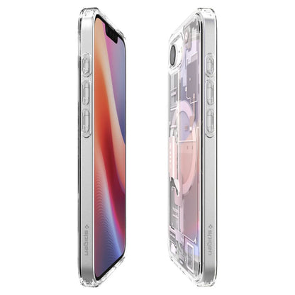 Etui MagSafe dla Apple iPhone 17e / 16e, Spigen, Ultra Hybrid Zero One, Białe