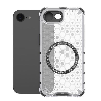 Etui MagSafe do Apple iPhone 17e / 16e, Techsuit, HoneyComb Shield, Białe